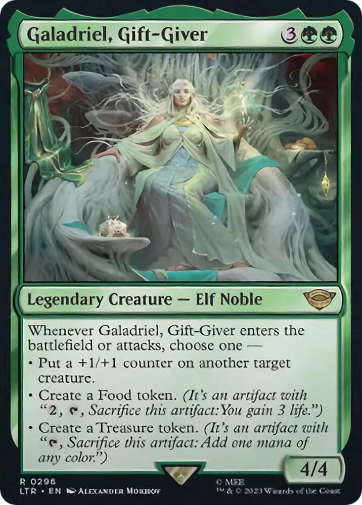 Galadriel, Gift-Giver - Green