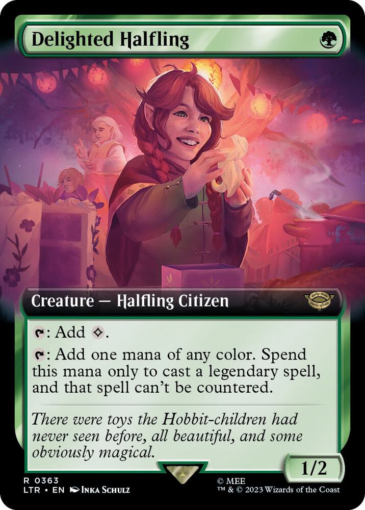 Delighted Halfling - Green