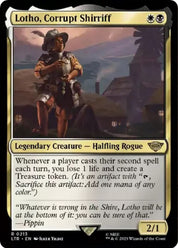 Lotho, Corrupt Shirriff - White/Black