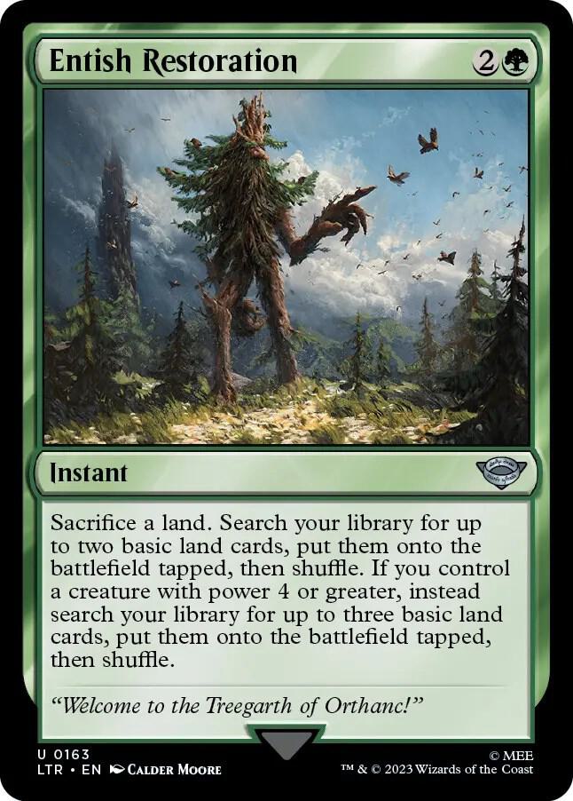 Entish Restoration - Green