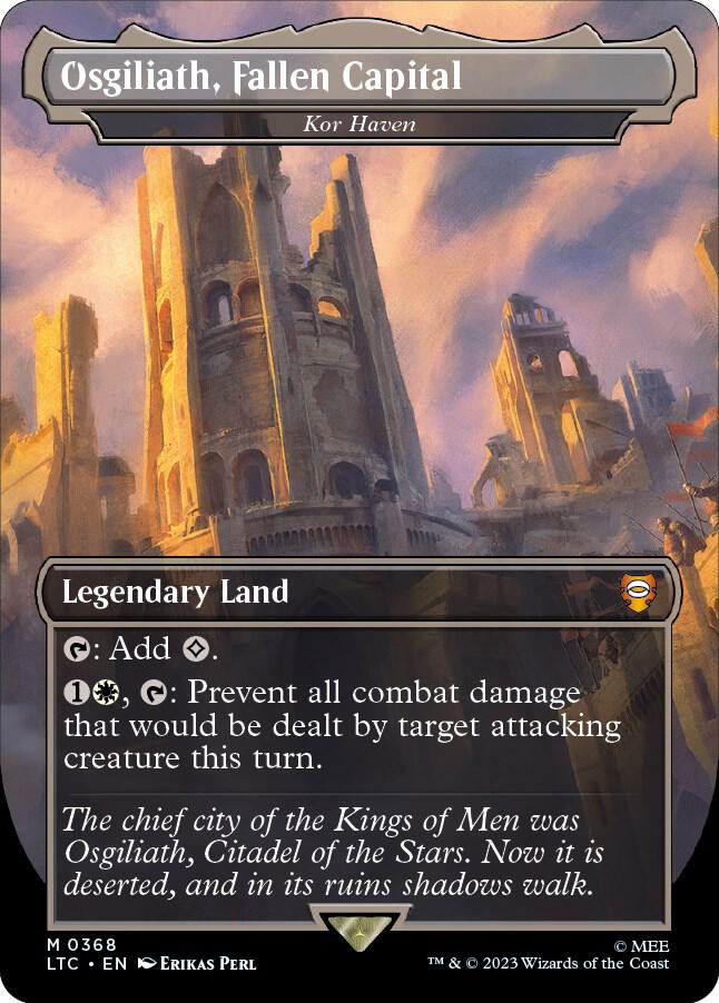 Osgiliath, Fallen Capital - Kor Haven - Land