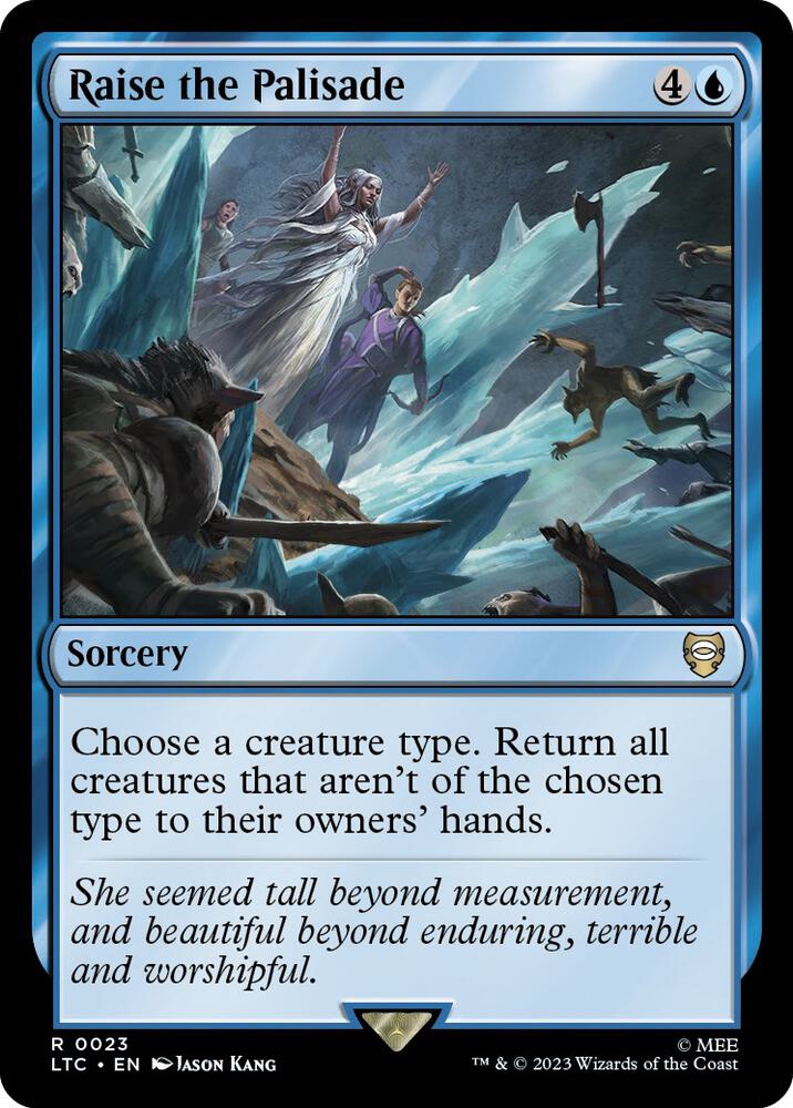Raise the Palisade - Blue