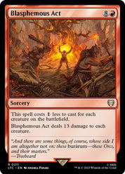 Blasphemous Act - sorcery - Red - Staple