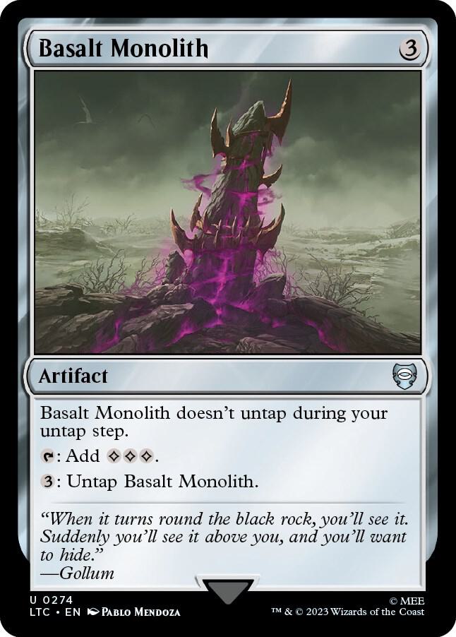 Basalt Monolith - Artifact - Staples