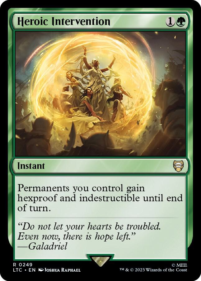 Heroic Intervention - Green
