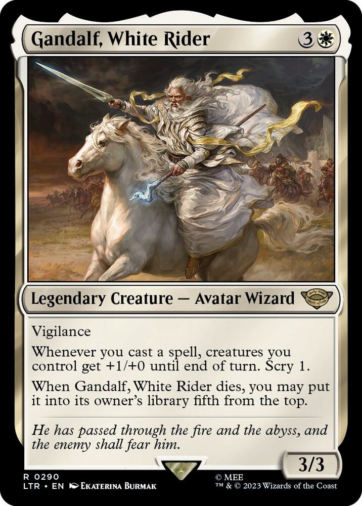 Gandalf, White Rider - White