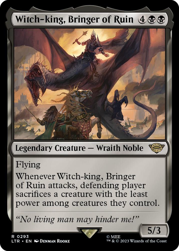 Witch-king, Bringer of Ruin - Black