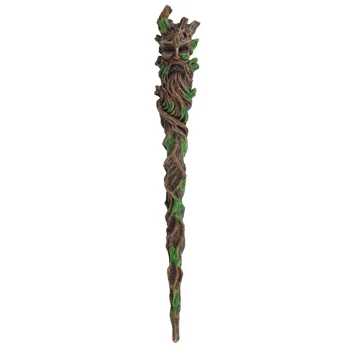Man of the Wood Green Man Wand