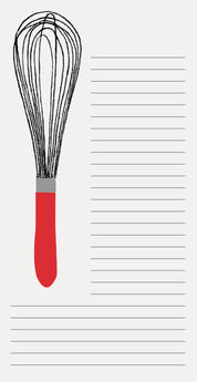 In the Kitchen Notepad