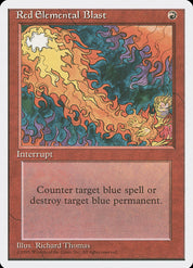 Red Elemental Blast - Red - Staple