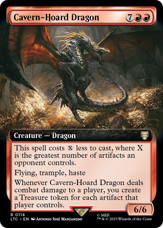 Cavern-Hoard Dragon - Red