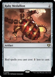 Ruby Medallion - Artifact