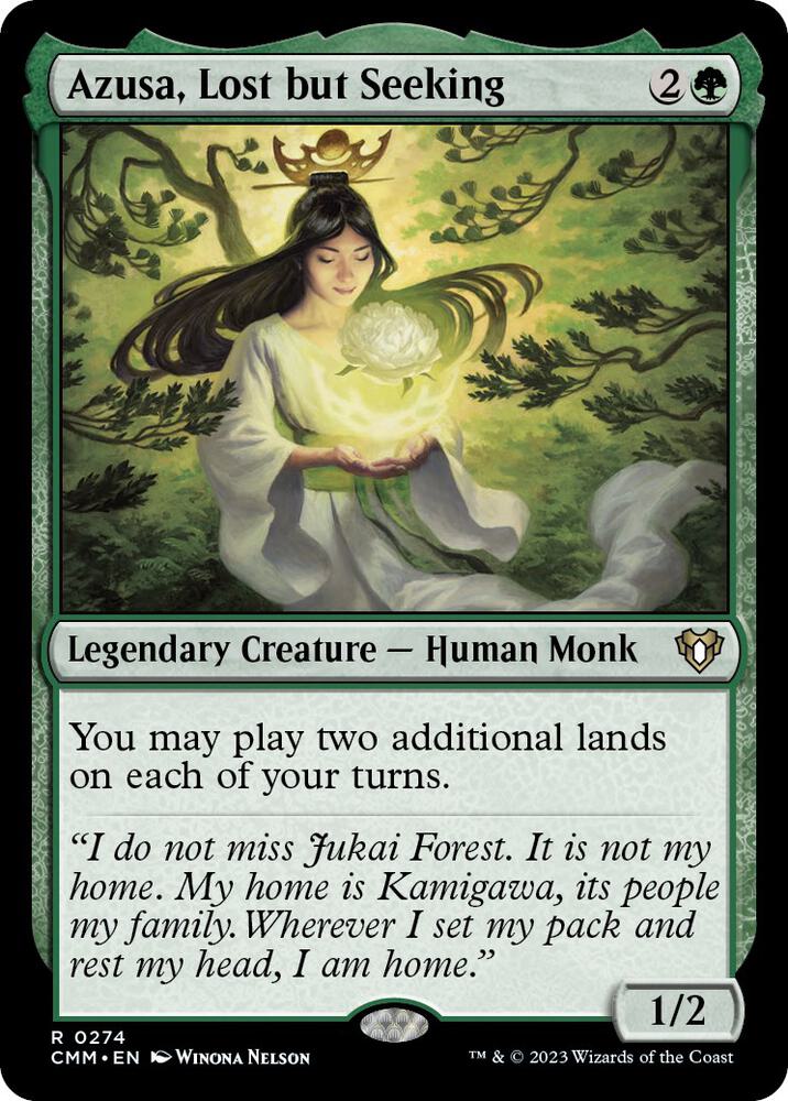 Azusa, Lost but Seeking - Green