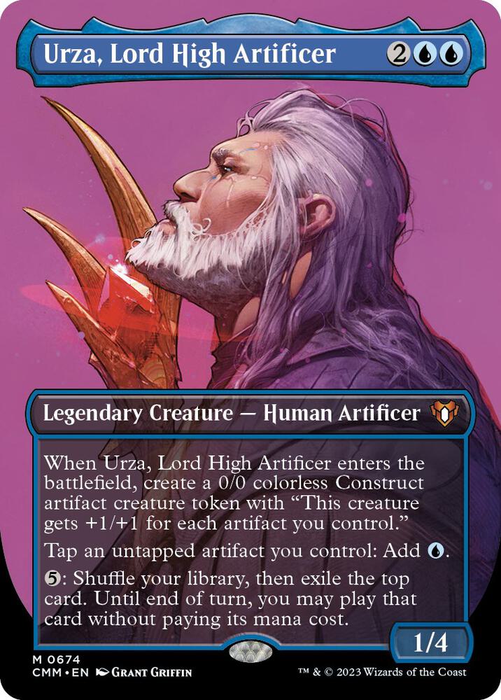 Urza, Lord High Artificer - Blue