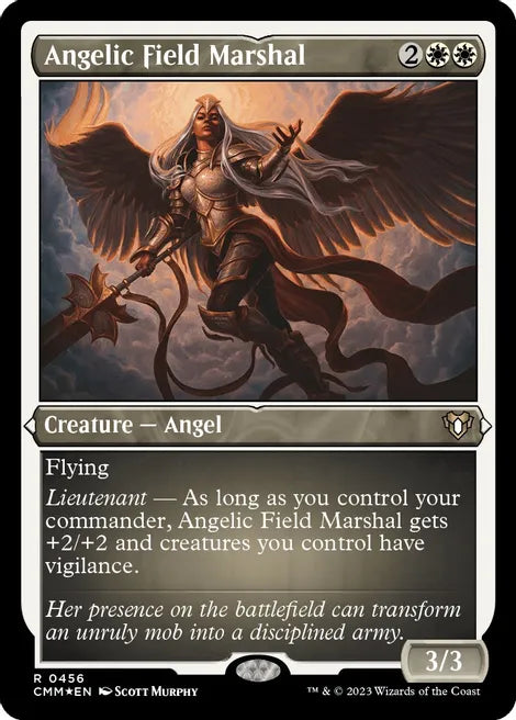 Angelic Field Marshal - White