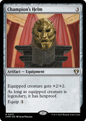 Champion's Helm - Artifact