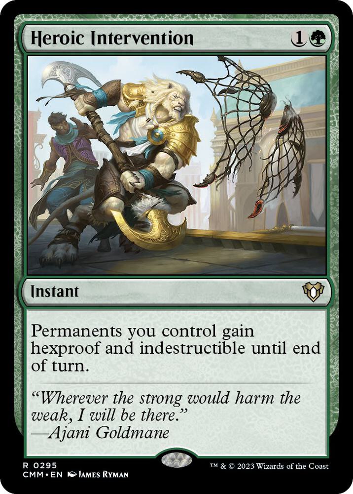 Heroic Intervention - Green