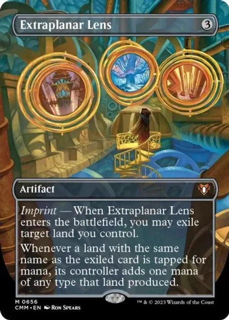 Extraplanar Lens - Artifact
