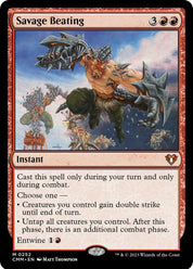 Savage Beating - Red