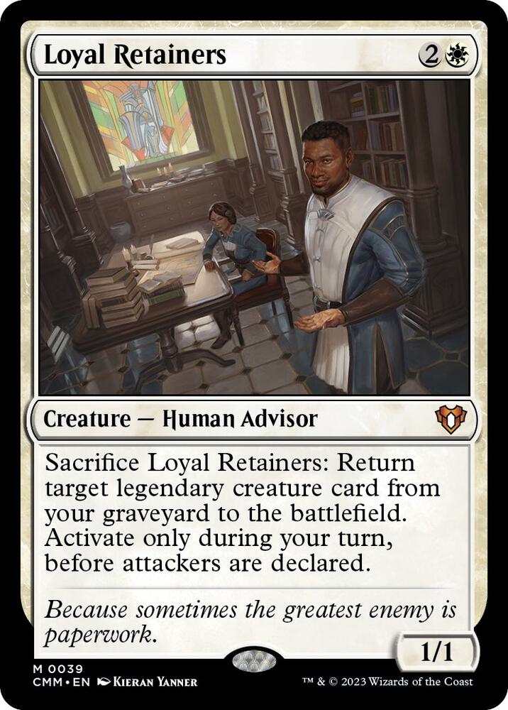 Loyal Retainers - White