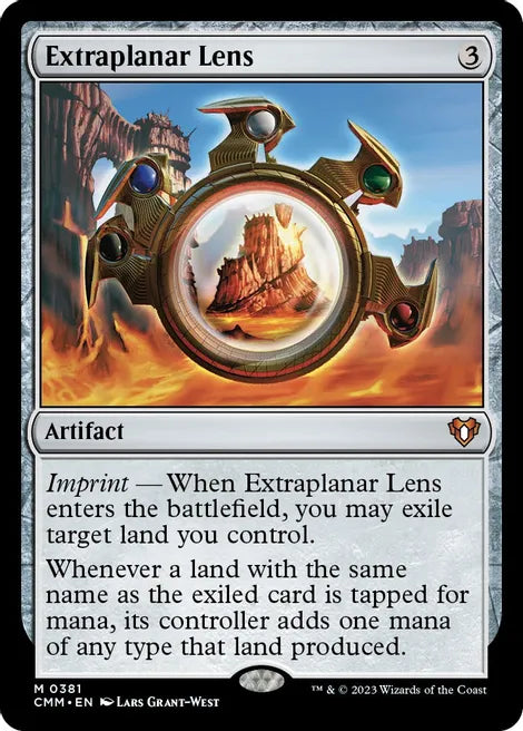 Extraplanar Lens - Artifact