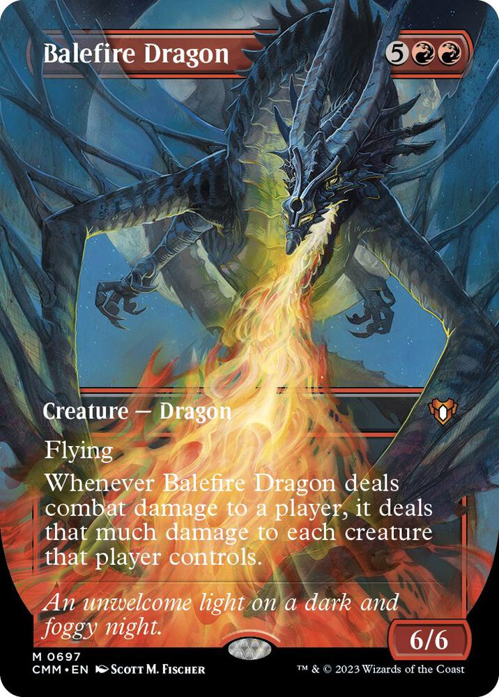 Balefire Dragon - Red