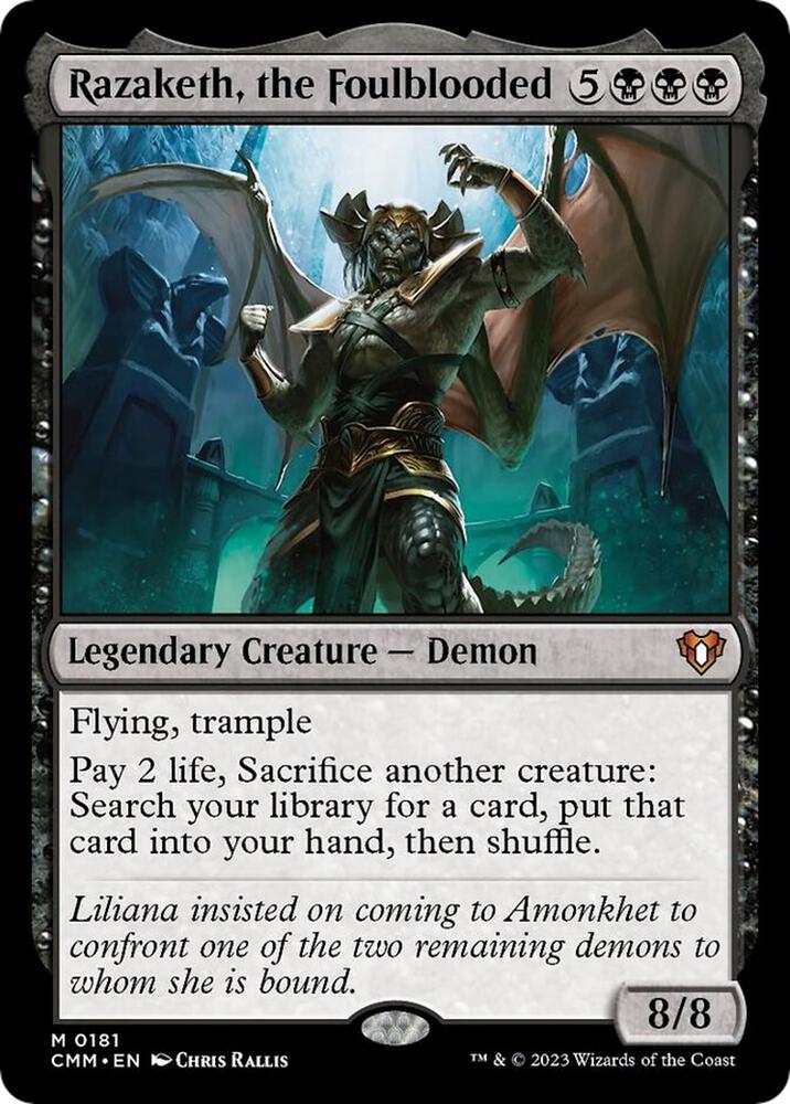 Razaketh, the Foulblooded - Black