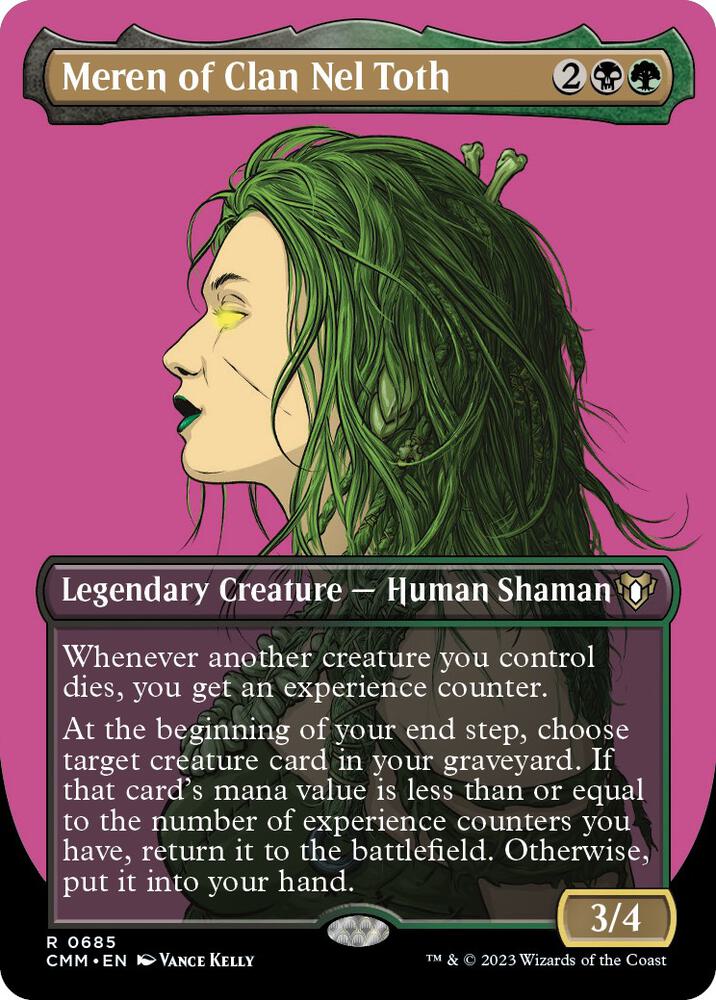 Meren of Clan Nel Toth - Black/Green