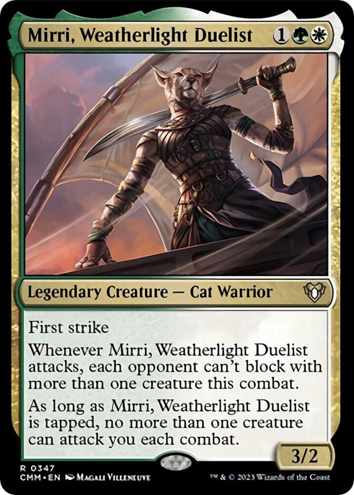 Mirri, Weatherlight Duelist - Green/White