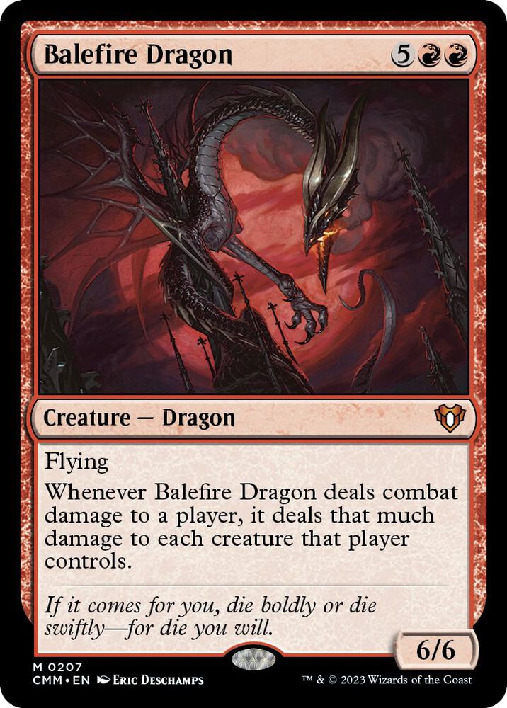 Balefire Dragon - Red
