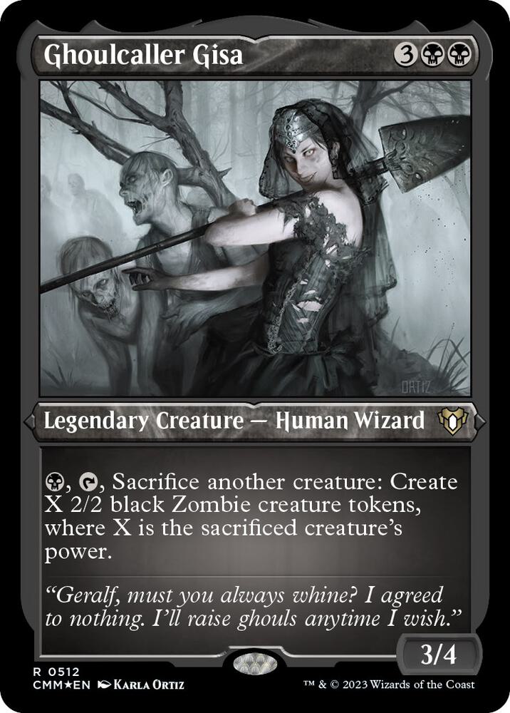 Ghoulcaller Gisa - Black
