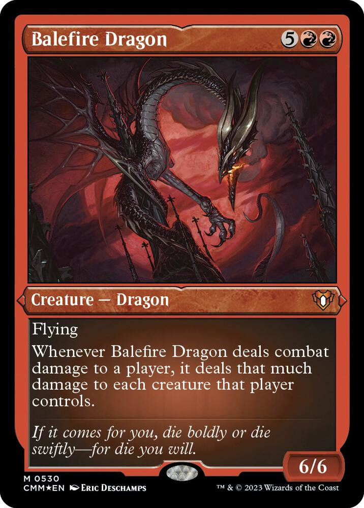 Balefire Dragon - Red