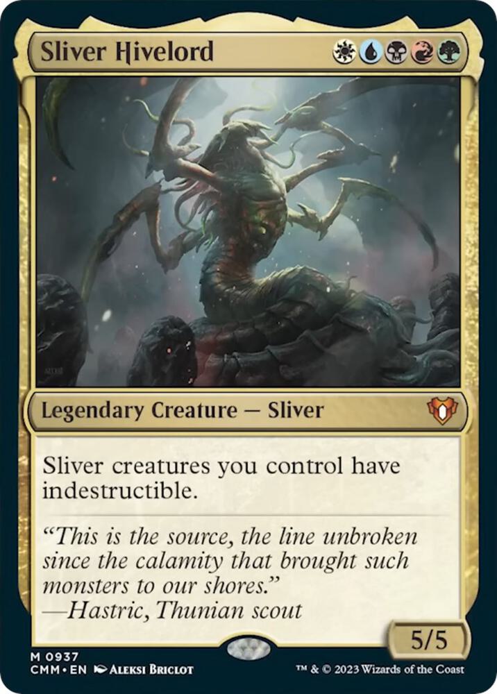 Sliver Hivelord - Legendary Sliver - Multi-Color