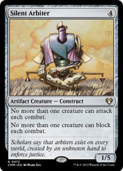 Silent Arbiter - Artifact
