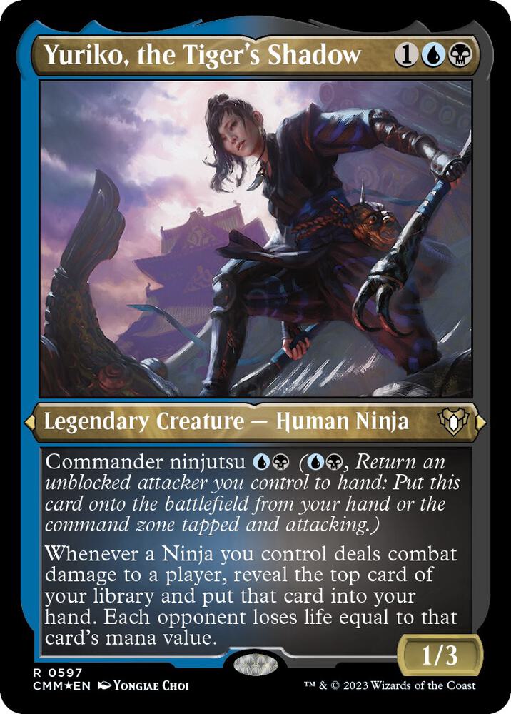 Yuriko, the Tiger's Shadow - Blue/Black