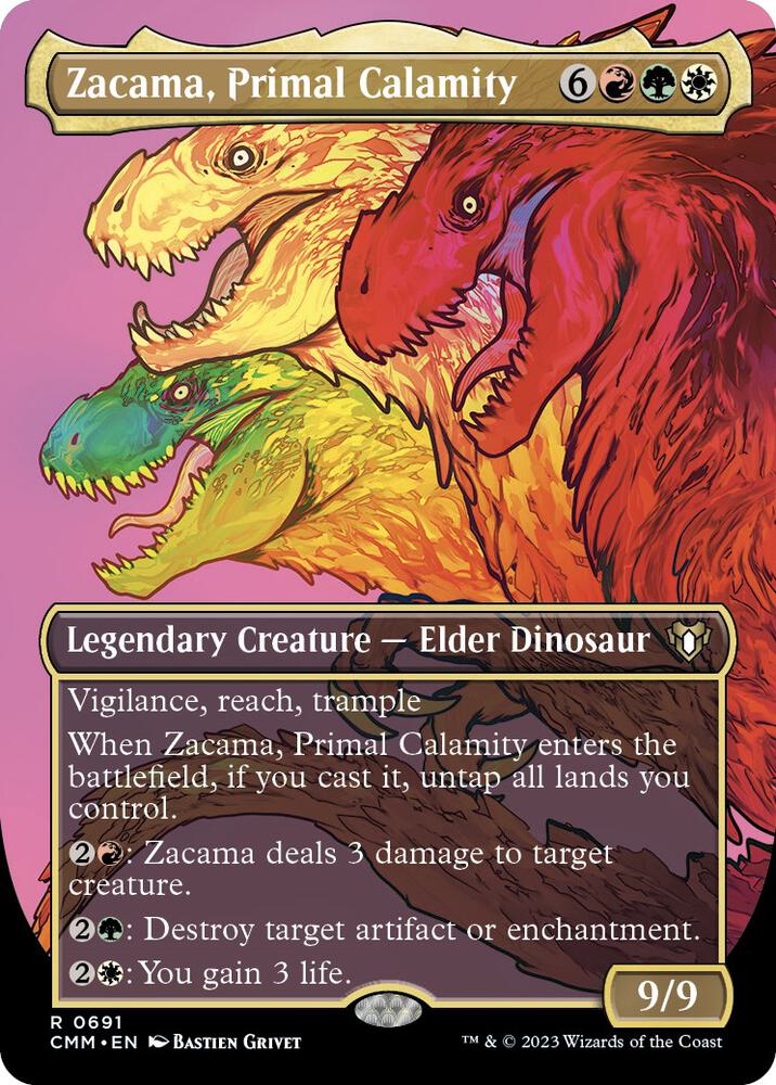 Zacama, Primal Calamity - Red/Green/White