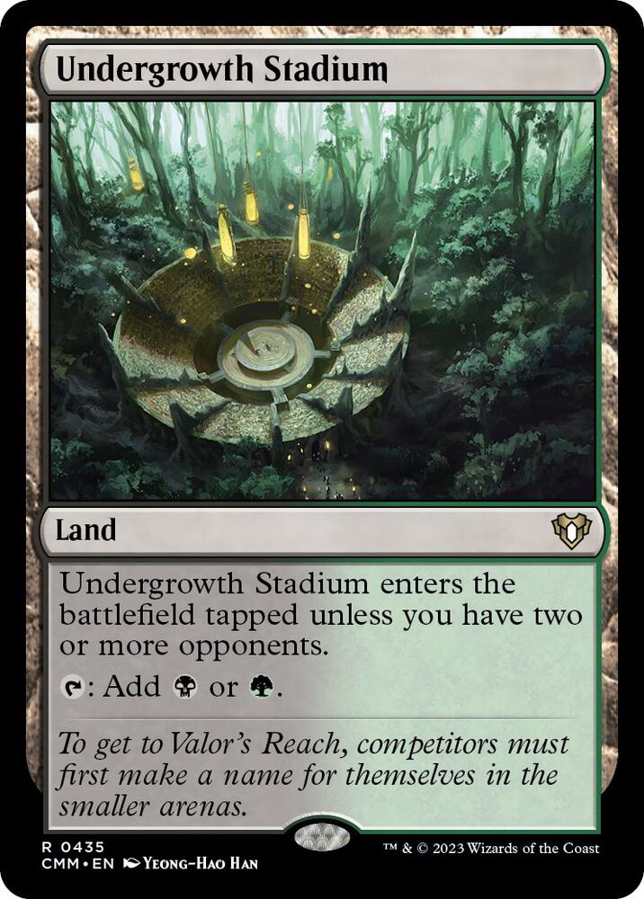 Undergrowth Stadium - Land