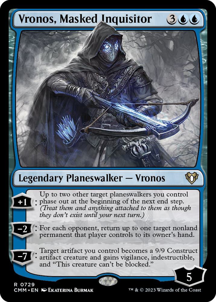 Vronos, Masked Inquisitor - Blue
