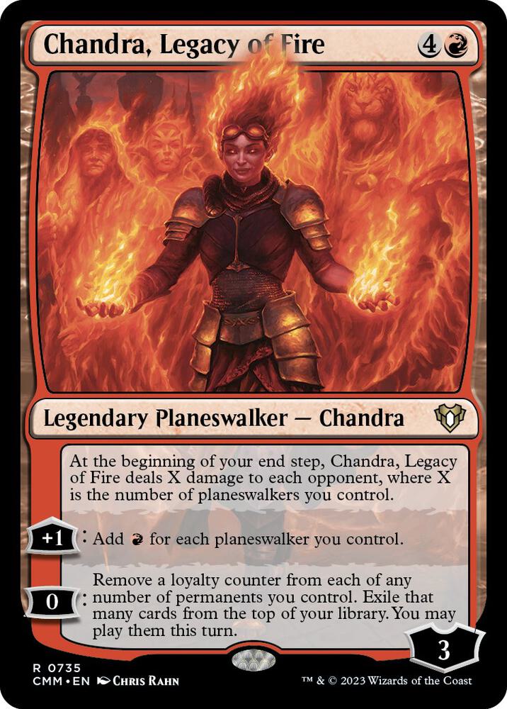 Chandra, Legacy of Fire - Red
