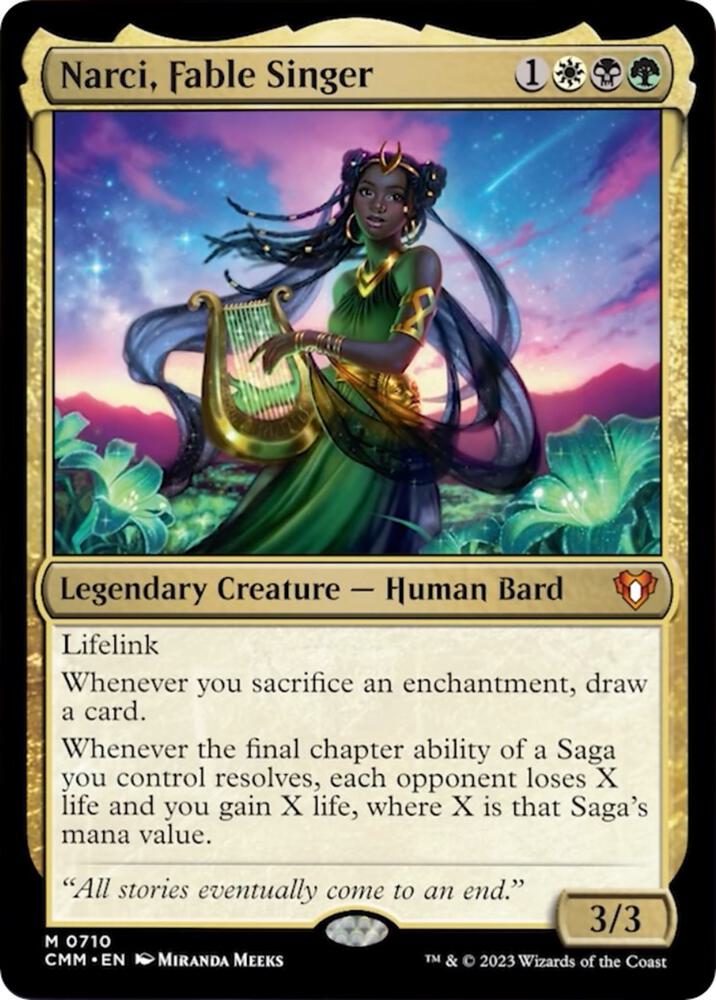 Narci, Fable Singer - White/Black/Green
