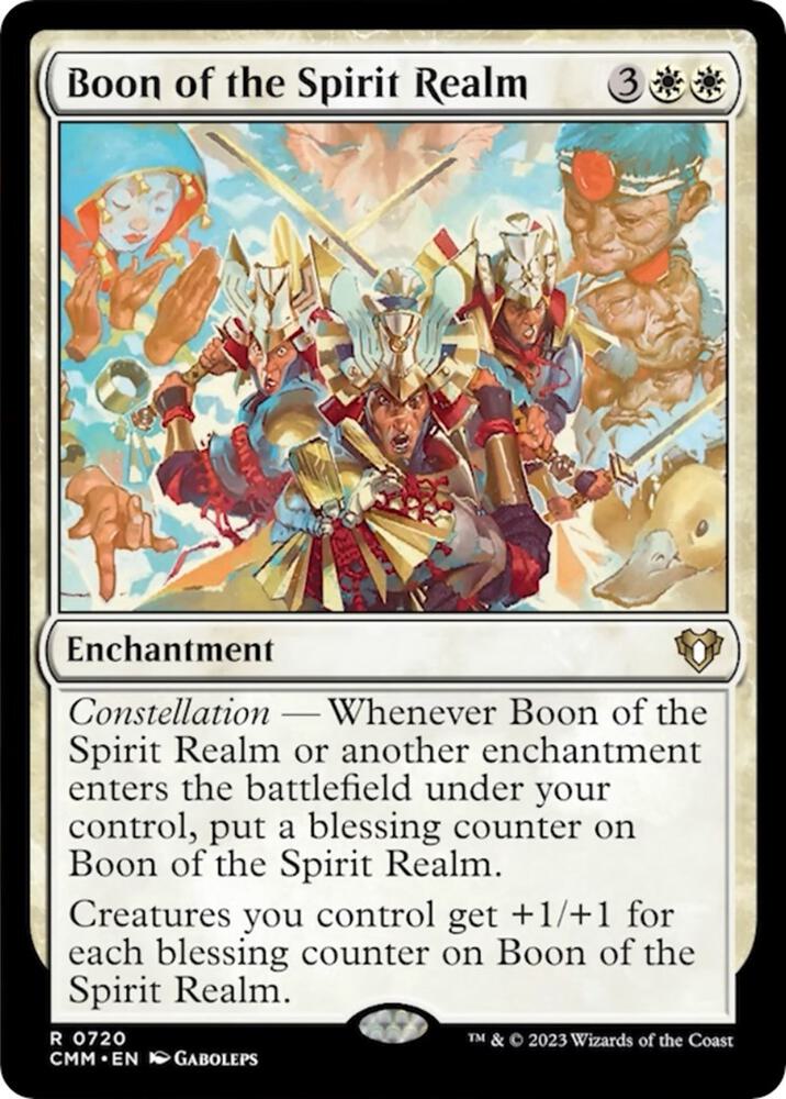 Boon of the Spirit Realm - White