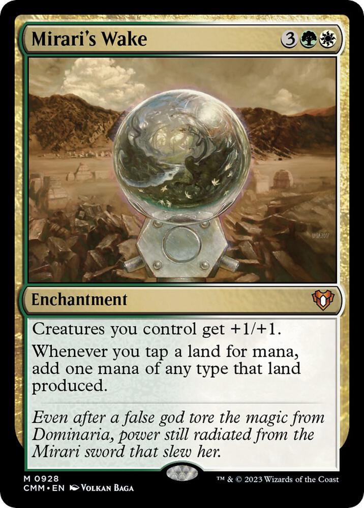 Mirari's Wake - Green/White