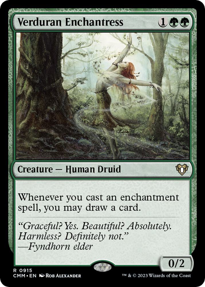 Verduran Enchantress - Green