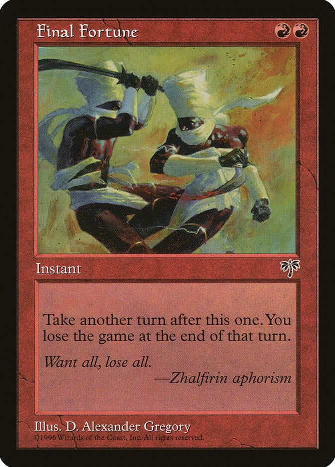 Final Fortune - Red