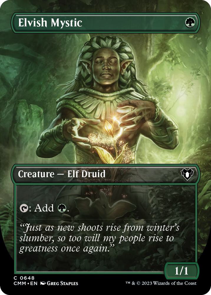 Elvish Mystic - Green