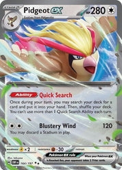 Pidgeot EX - Colorless