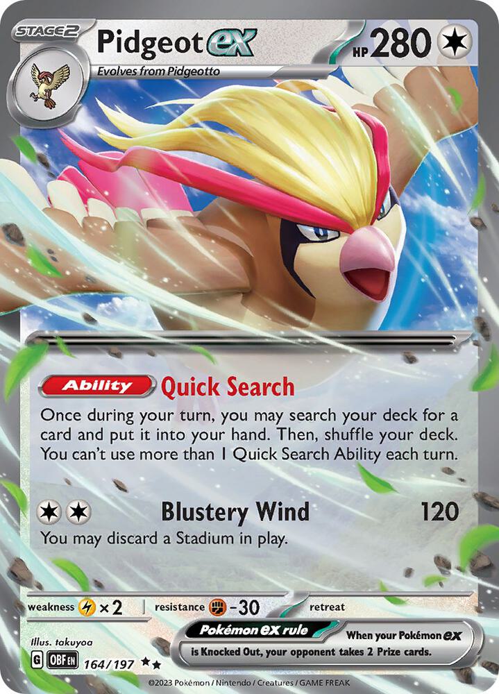 Pidgeot EX - Colorless