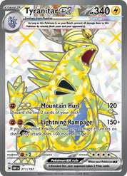 Tyranitar EX - Lightning/Darkness