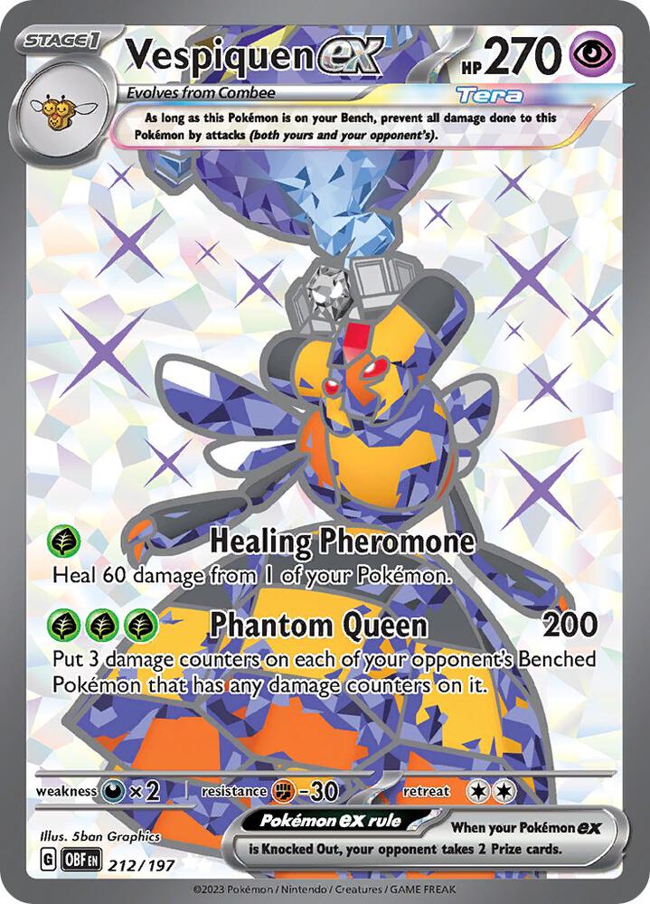 Vespiquen EX - Psychic