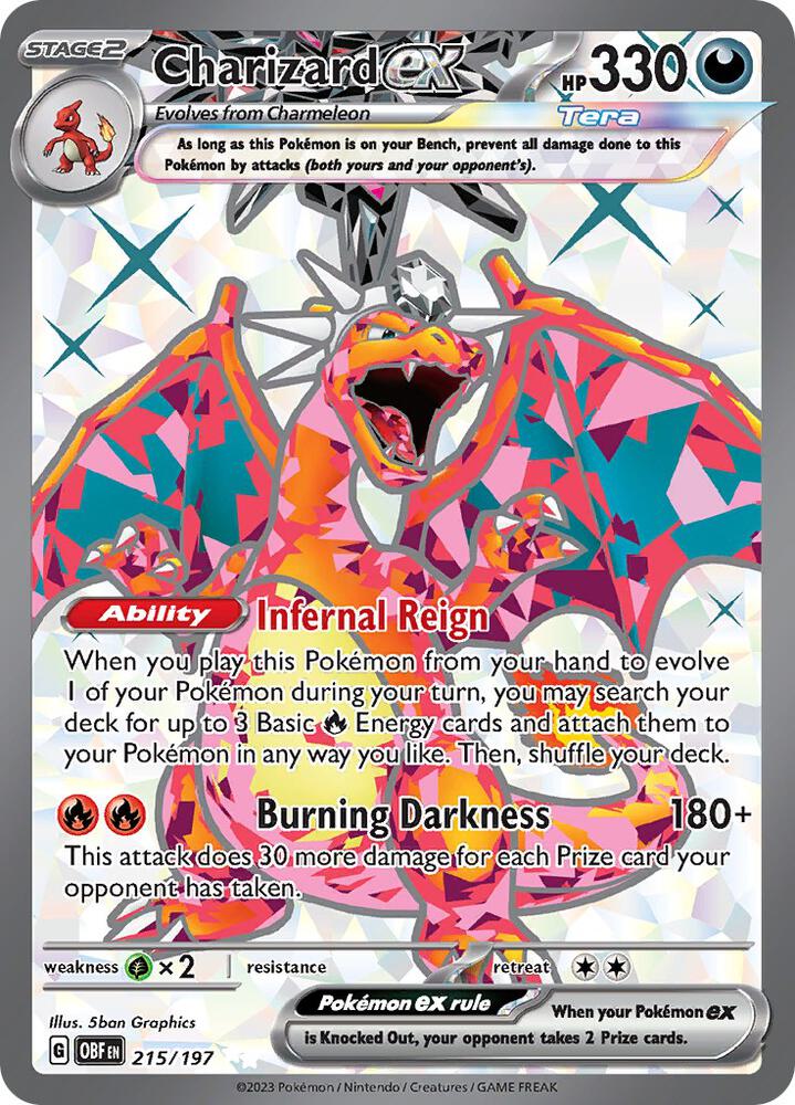 Charizard EX - Darkness/Fire